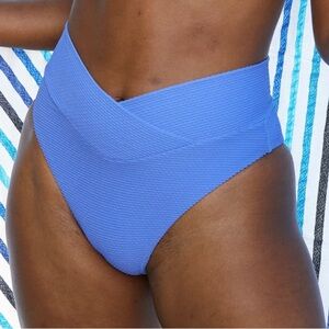Aerie High Cut Cheeky Bikini Swim Bottoms